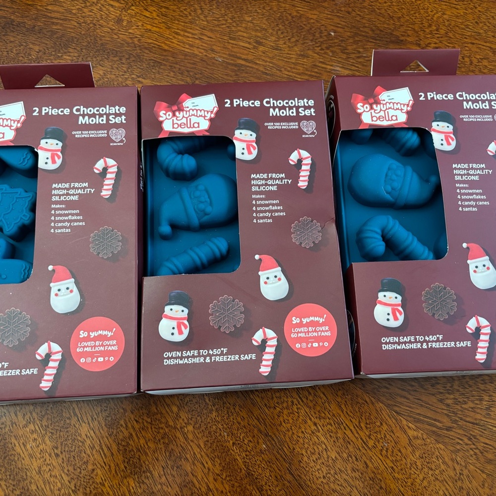So Yummy Bella Chocolate Mold Set - Blue